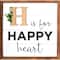 Hampton Art™ White Rustic 16" x 16" Framed Shiplap